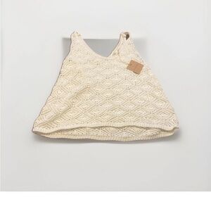 Women's white crochet Top